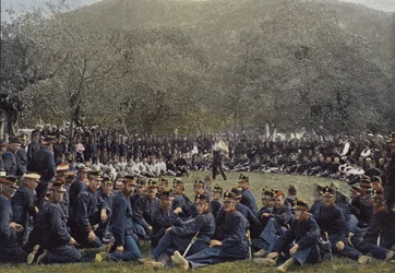 Interlaken, fête militaire